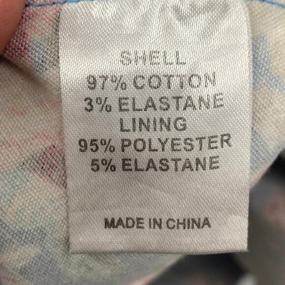 Lindy Bop Ophelia Dress Floral Print Vintage Inspired Retro Fit & Flare Blue 3XL - Picture 9 of 10